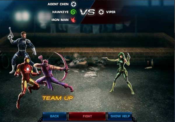 marvel avengers alliance browser based game mmorpg